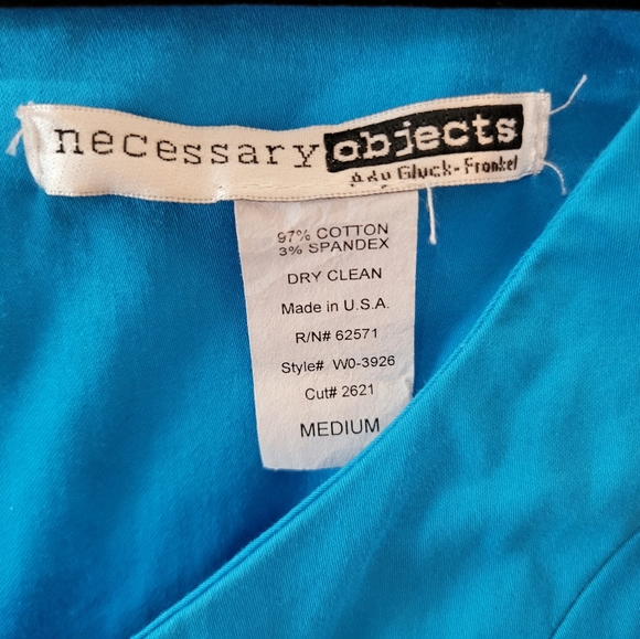 Blue Vintage Retro inspired dress - Picture 4 of 4